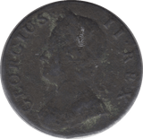 1744 HALFPENNY ( FAIR ) 2 - Halfpenny - Cambridgeshire Coins