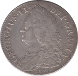 1745 HALFCROWN ( GVF ) - Halfcrown - Cambridgeshire Coins