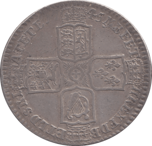 1745 HALFCROWN ( GVF ) - Halfcrown - Cambridgeshire Coins