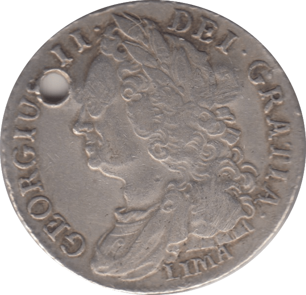 1745 SHILLING ( GF ) LIMA - ONE SHILLING - Cambridgeshire Coins