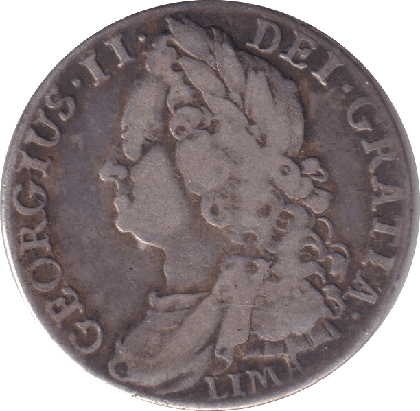 1745 SHILLING ( GF ) - Shilling - Cambridgeshire Coins