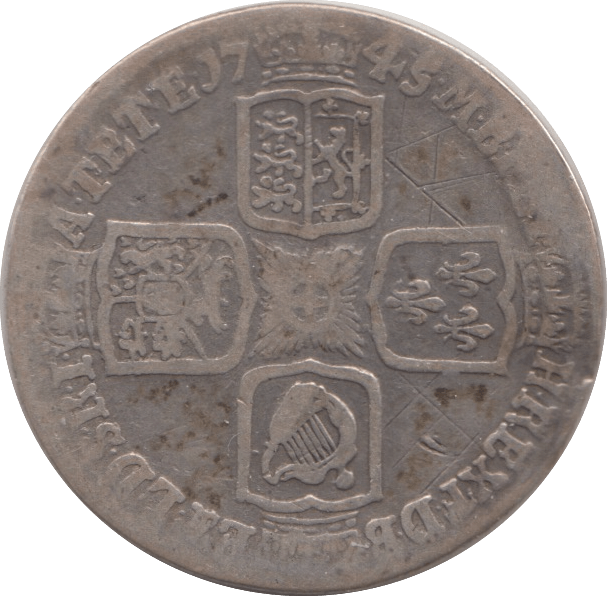 1745 SHILLING ( NF ) LIMA - Shilling - Cambridgeshire Coins