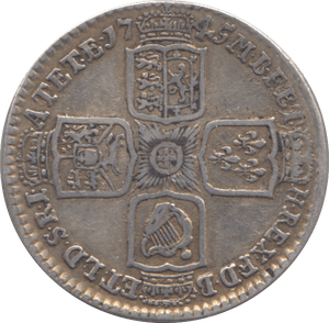 1745 SHILLING ( VF ) - SHILLING - Cambridgeshire Coins