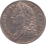 1745 SIXPENCE (EF) - Sixpence - Cambridgeshire Coins