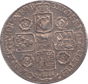 1745 SIXPENCE (EF) - Sixpence - Cambridgeshire Coins