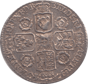 1745 SIXPENCE (EF) - Sixpence - Cambridgeshire Coins