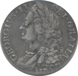 1745 SHILLING (VF)