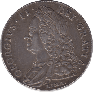 1746 CROWN ( AUNC ) LIMA - Halfcrown - Cambridgeshire Coins