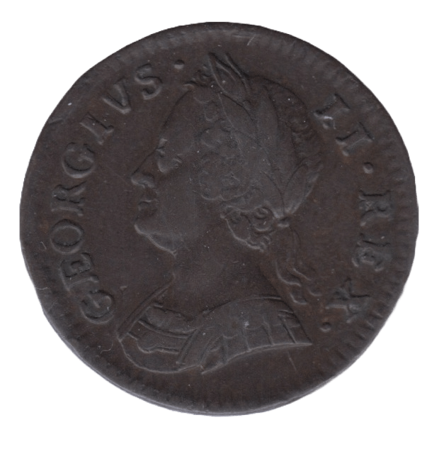 1746 FARTHING ( GVF ) - Farthing - Cambridgeshire Coins