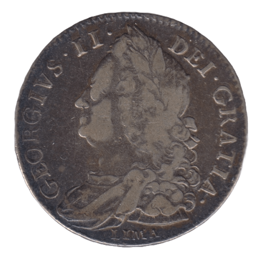 1746 HALFCROWN LIMA ( GF ) - Halfcrown - Cambridgeshire Coins