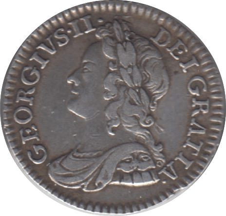 1746 MAUNDY FOURPENCE ( GVF ) - Maundy Coins - Cambridgeshire Coins