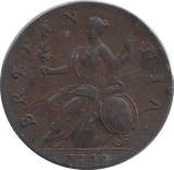 1749 HALFPENNY ( EF ) - Halfpenny - Cambridgeshire Coins