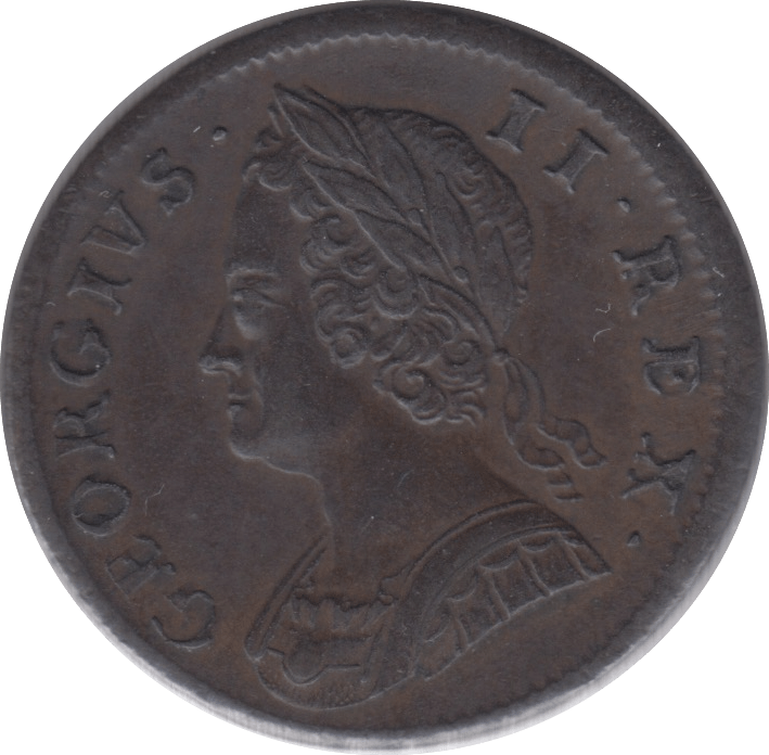 1750 HALFPENNY ( EF ) 1 - Halfpenny - Cambridgeshire Coins