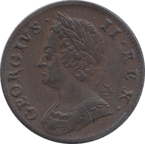 1750 HALFPENNY ( UNC ) - Halfpenny - Cambridgeshire Coins