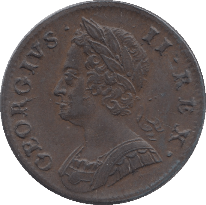 1750 HALFPENNY ( UNC ) - Halfpenny - Cambridgeshire Coins
