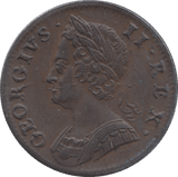 1750 HALFPENNY ( UNC ) - Halfpenny - Cambridgeshire Coins