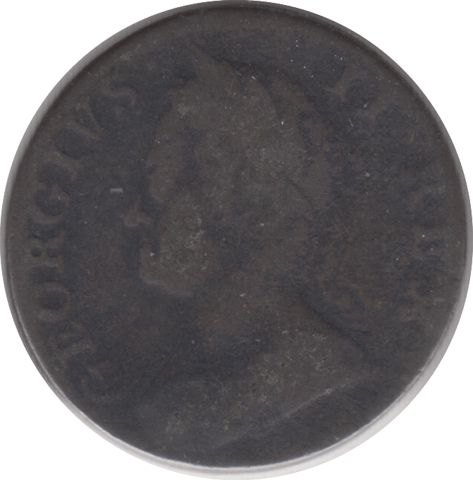 1751 HALF PENNY ( NF ) 2 - Halfpenny - Cambridgeshire Coins