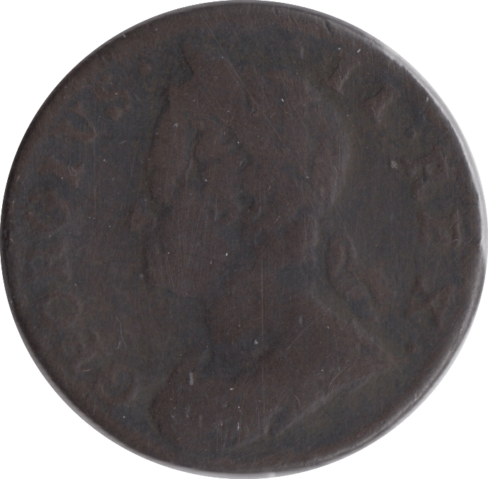 1752 HALFPENNY ( FINE ) - Halfpenny - Cambridgeshire Coins