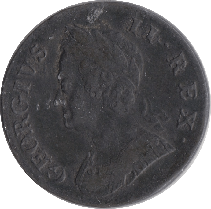 1753 HALFPENNY ( GF ) - Halfpenny - Cambridgeshire Coins