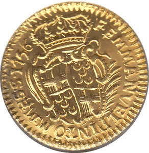 1756 GOLD 5 SCUDI MALTA - Gold World Coins - Cambridgeshire Coins