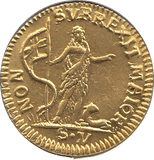1756 GOLD 5 SCUDI MALTA - Gold World Coins - Cambridgeshire Coins