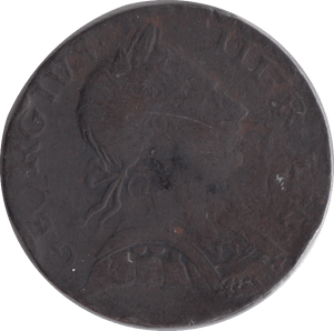 1757 HALFPENNY ( FAIR ) - HALFPENNY - Cambridgeshire Coins