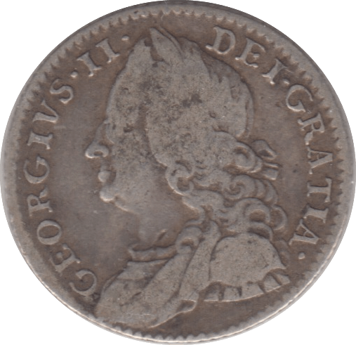 1757 SIXPENCE ( FINE ) - Sixpence - Cambridgeshire Coins