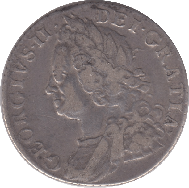 1758 SHILLING ( GF ) 3 - Shilling - Cambridgeshire Coins