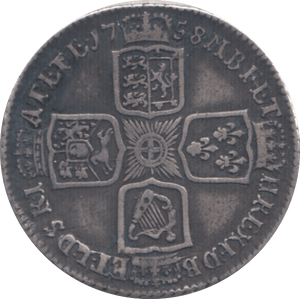 1758 SHILLING ( GF ) - Shilling - Cambridgeshire Coins