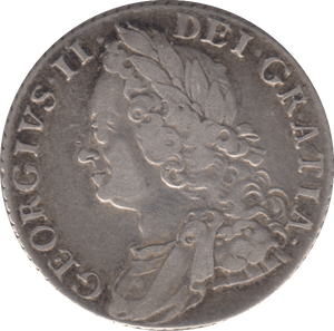 1758 SHILLING ( VF ) - ONE SHILLING - Cambridgeshire Coins