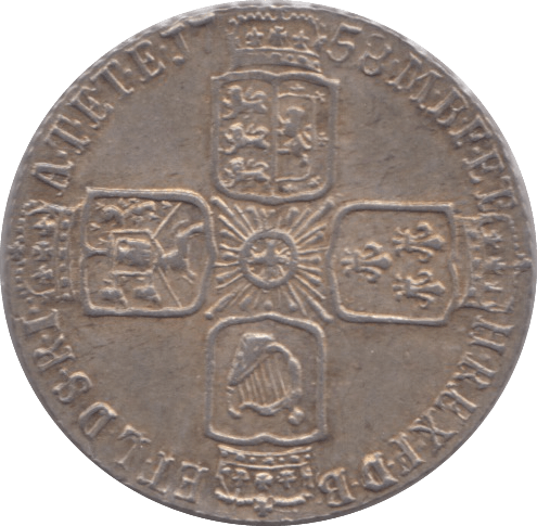1758 SIXPENCE ( AUNC ) - Sixpence - Cambridgeshire Coins