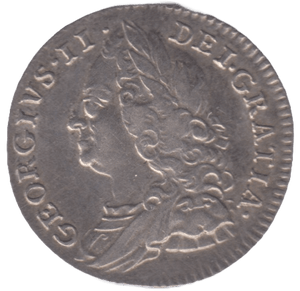 1758 SIXPENCE ( EF ) - SIXPENCE - Cambridgeshire Coins
