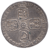 1758 SIXPENCE ( EF ) - SIXPENCE - Cambridgeshire Coins
