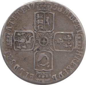 1758 SIXPENCE ( GF ) - Sixpence - Cambridgeshire Coins
