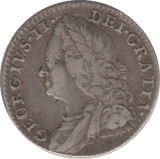 1758 SIXPENCE ( GF ) - Sixpence - Cambridgeshire Coins