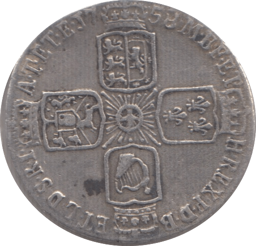 1758 SIXPENCE (GVF) - Sixpence - Cambridgeshire Coins