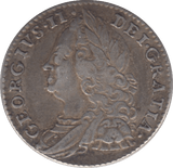 1758 SIXPENCE ( VF ) - SIXPENCE - Cambridgeshire Coins