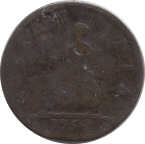 1759 FARTHING ( NF ) - Farthing - Cambridgeshire Coins