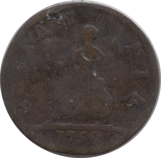 1759 FARTHING ( NF ) - Farthing - Cambridgeshire Coins