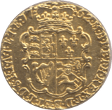1762 GOLD QUARTER GUINEA ( EF ) GOLD GEORGE III EX MOUNT - Guineas - Cambridgeshire Coins
