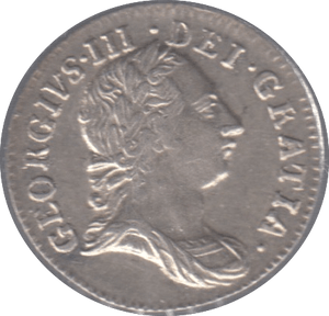1762 MAUNDY THREEPENCE ( EF ) 5 - Maundy Coins - Cambridgeshire Coins