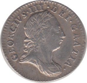 1762 MAUNDY THREEPENCE ( GVF ) 5 - Maundy Coins - Cambridgeshire Coins