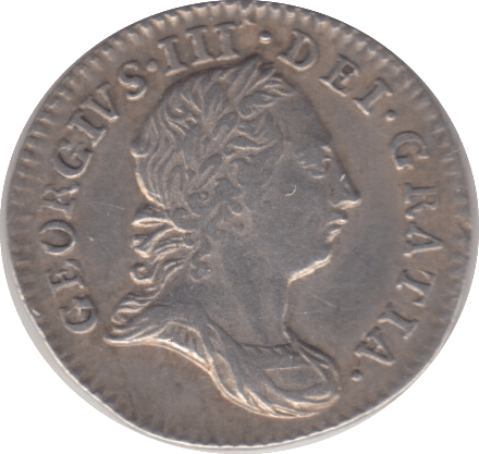 1762 MAUNDY THREEPENCE ( GVF ) 5 - Maundy Coins - Cambridgeshire Coins
