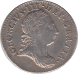 1762 MAUNDY THREEPENCE ( GVF ) 5 - Maundy Coins - Cambridgeshire Coins