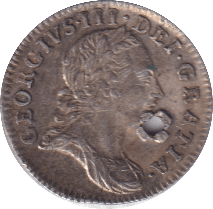 1762 MAUNDY THREEPENCE ( GVF ) - Maundy Coins - Cambridgeshire Coins
