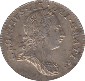 1762 MAUNDY THREEPENCE ( VF ) E - Maundy Coins - Cambridgeshire Coins