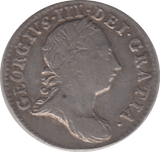 1763 MAUNDY THREEPENCE ( GF ) 1 - Maundy Coins - Cambridgeshire Coins