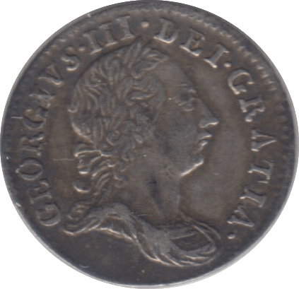 1763 MAUNDY THREEPENCE ( GVF ) 4 - Maundy Coins - Cambridgeshire Coins