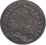 1763 MAUNDY THREEPENCE ( GVF ) 4 - Maundy Coins - Cambridgeshire Coins