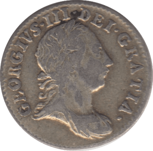1763 MAUNDY THREEPENCE ( VF ) - Maundy Coins - Cambridgeshire Coins
